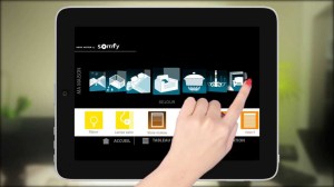 Somfy TaHoma - un esempio della dashboard integrata